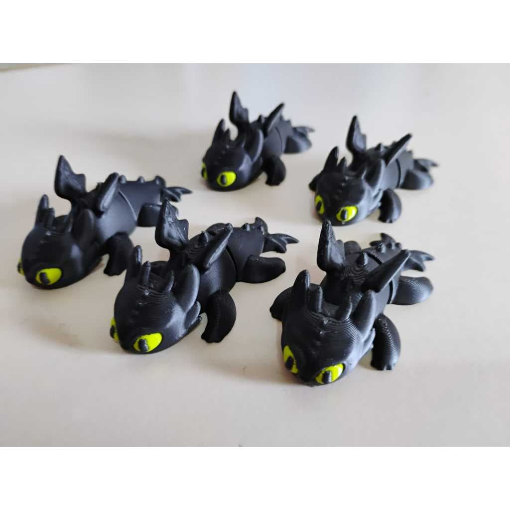 Mini Banguela Como Treinar seu Dragão filme Lembrancinha Brinquedo Sensorial Fidget Toy