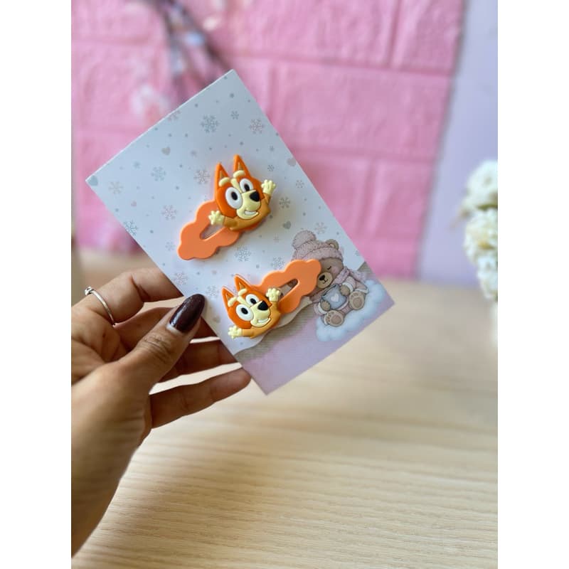 Presilha Tic Tac Infantil Personagens Menina | Acessórios de Cabelo| Laços e Presilhas