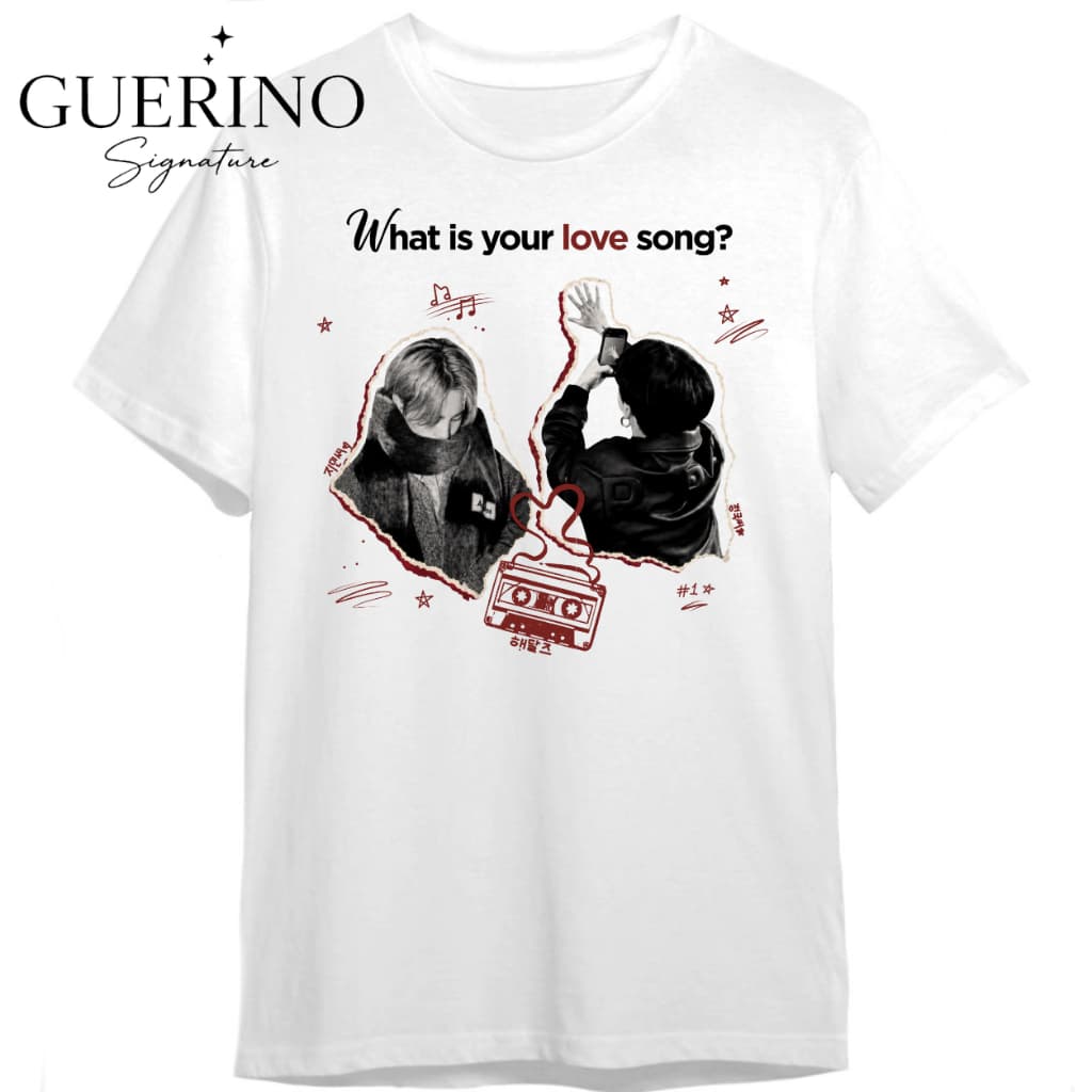 Camiseta Jikook BTS Fanmade Estampa HD Premium Kpop Jimin Jungkook JK Couple