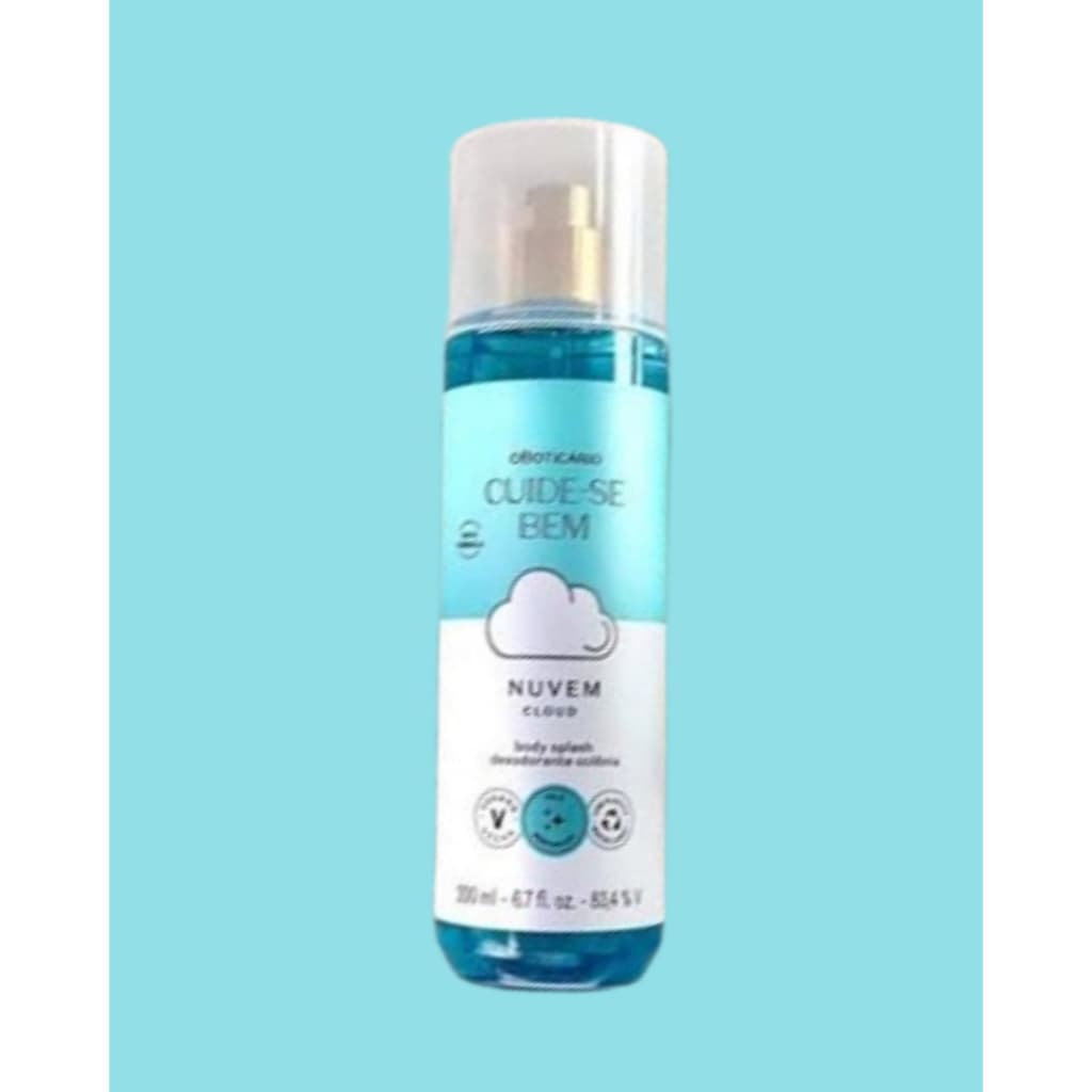 O Body Splash Cuide-se Bem Nuvem 200ml oferece um aroma suave e aconchegante