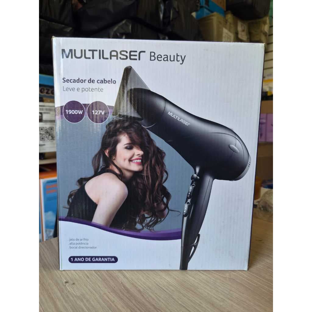 Secador de cabelo multilaser 1900W  Potente