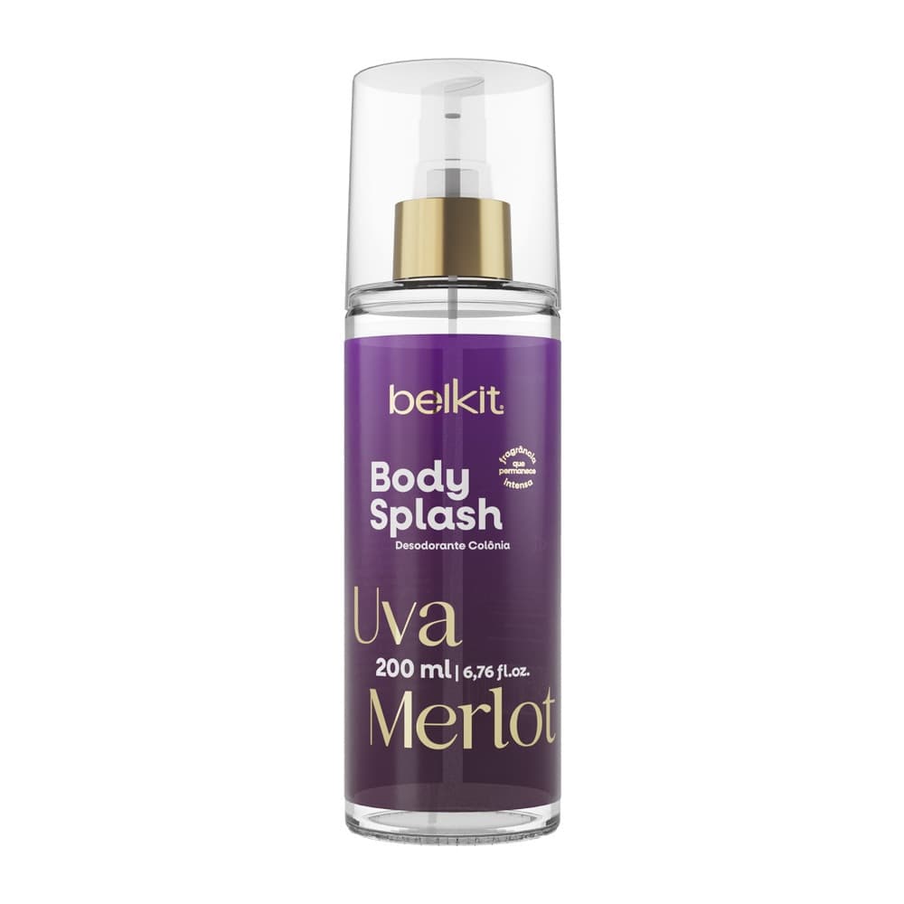 Body Splash Uva Merlot 200ml - Belkit
