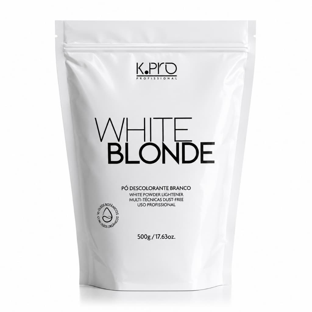 K.Pro White Blonde 500g Pó Descolorante Profissional
