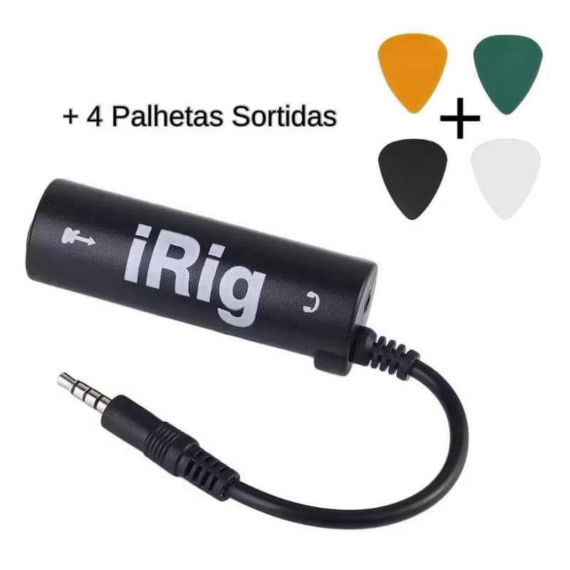 Promoção Adaptador Interface Conversor De Interface De Áudio Amp Cabo Adaptador De Ligação iRig