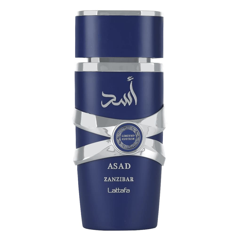 Perfume Arabe Masculino Lattafa Asad Zanzibar Original 30ml Eau de Parfum Frasco Pequeno, Portátil Para Qualquer Evento