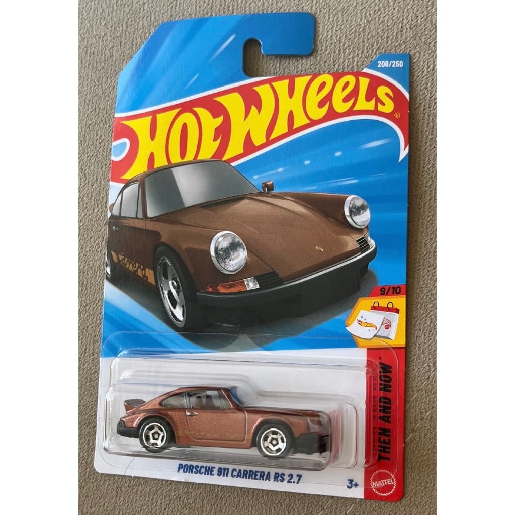Carrinho Miniatura Hot Wheels Porsche 911 Carrera RS 2.7