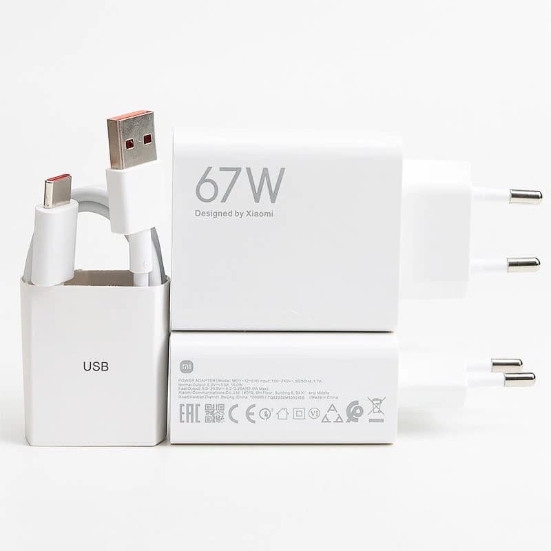 Carregador 67W Tipo-C  Compatível Android
