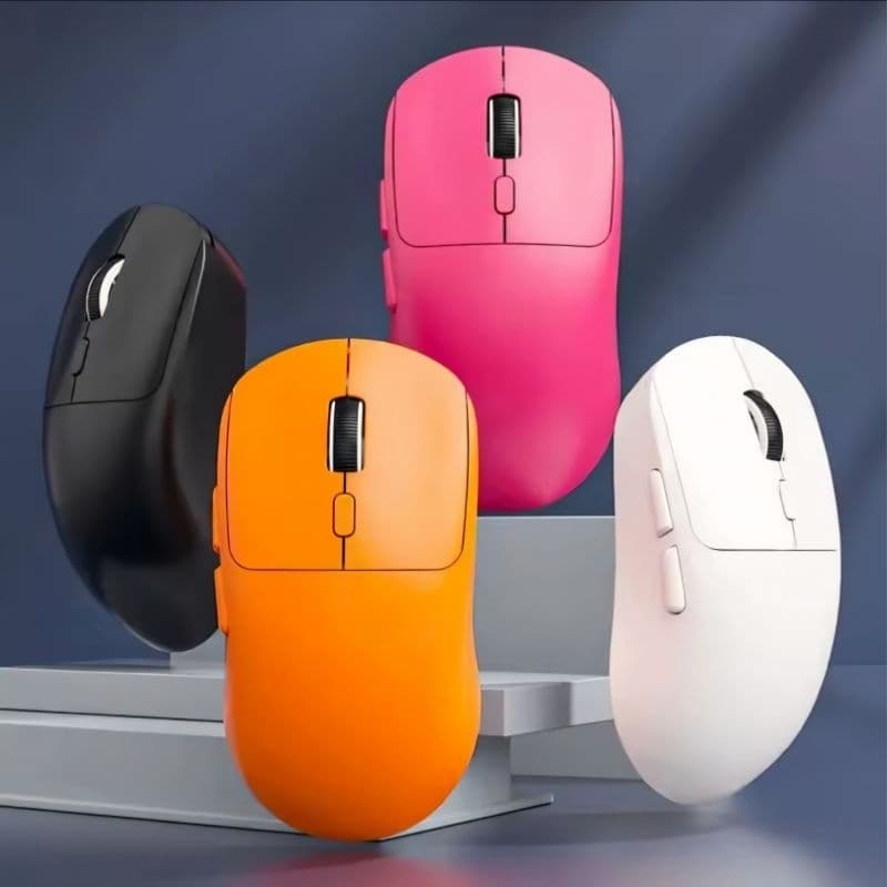 Mouse Sem Fio Silencioso Mais Vendido, Mouse Ergonômico Recarregável, Mouse para Jogos com Modo Duplo Bluetooth