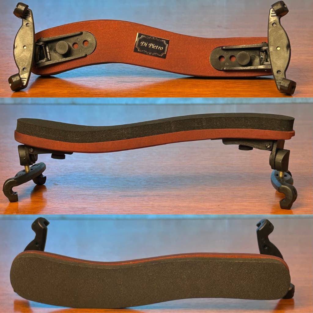 Espaleira Violino Di Pietro Dark Wood 4/4