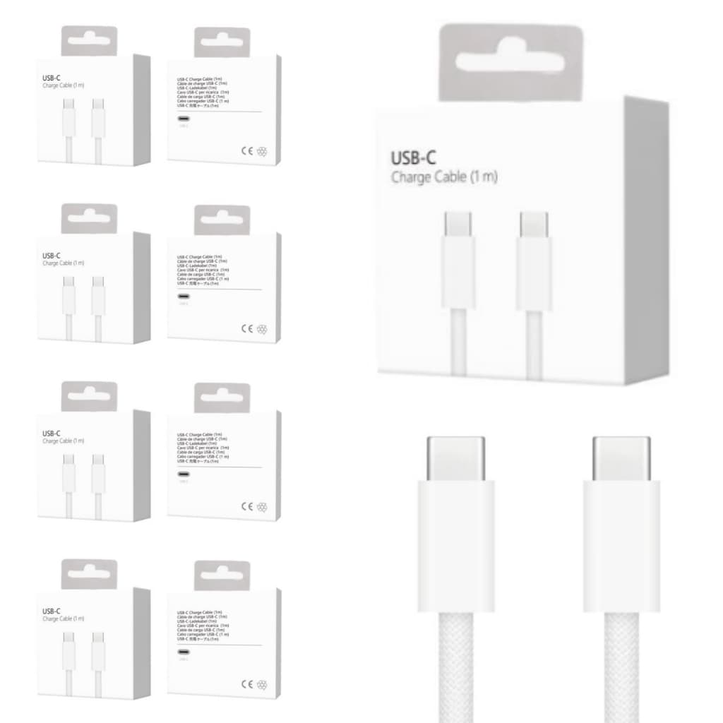 Kit 10 Cabos Tipo C Usb C Duas Pontas Lote Atacado Revenda Nota Fiscal