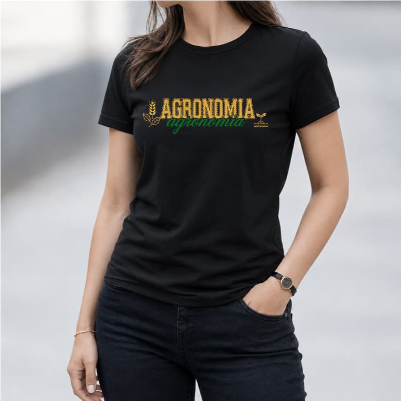 Camiseta Agronomia Personalizada Curso Faculdade agronomia Universitária Presente Formatura Unissex