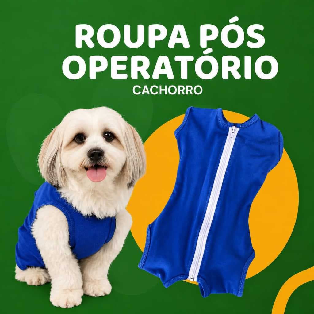 Roupa Pós Cirúrgica para cães machos e femeas