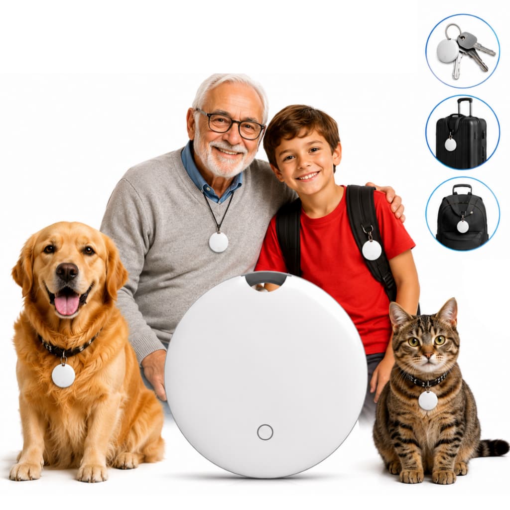 Tag Rastreador Localizador Bluetooth Apple Find My Chaves Carteira Mochila Pets Malas