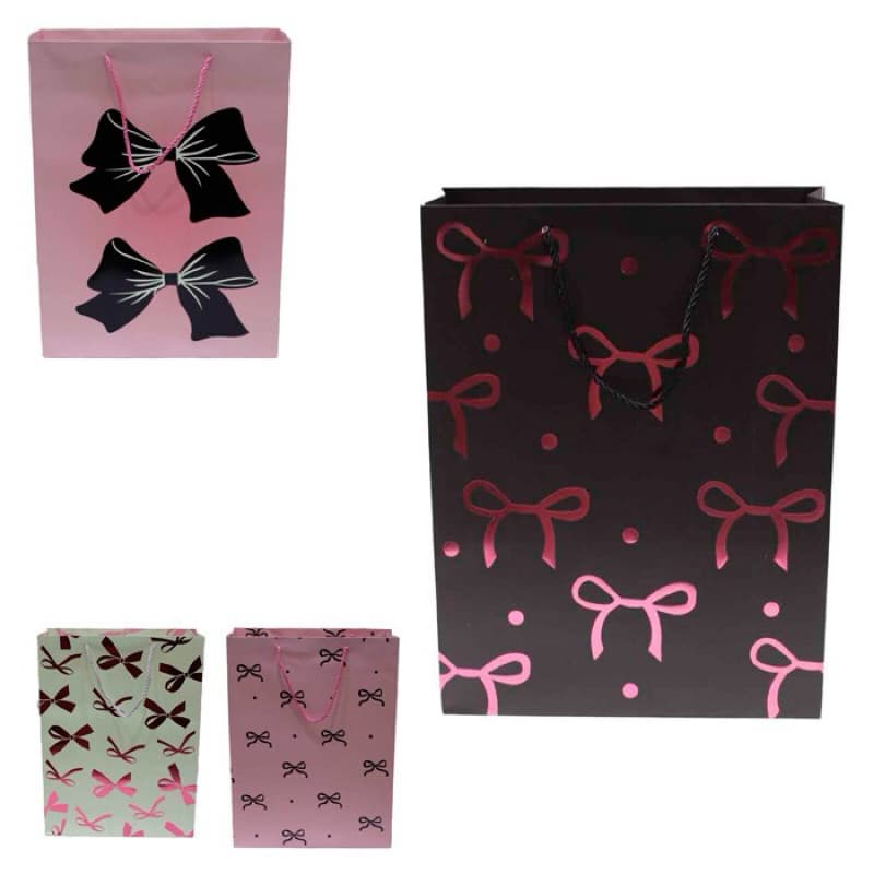 Sacola De Papel Para Presentes Embalagem Presente 30x12cm