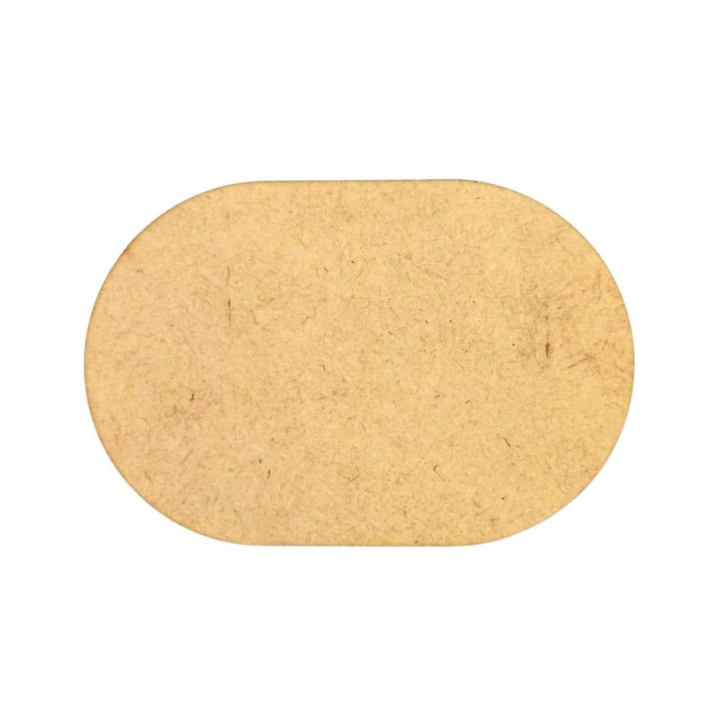 Kit 10 plaquinha retangular raiada oval 16x22 cm mdf cru 3mm base artesanato quadro quadrinho 22x16