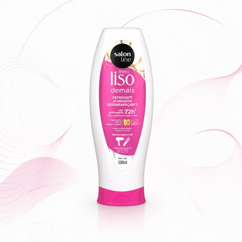 Defrizante Liso Meu Demais Salon Line Protetor Térmico 200ml
