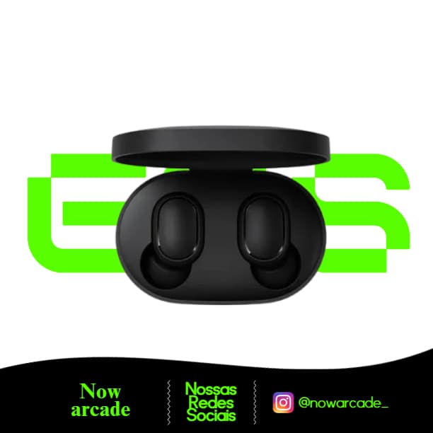 Fone de Ouvido Bluetooth Sem fio E6S Air dots TWS bluetooth 5.1 ANATEL