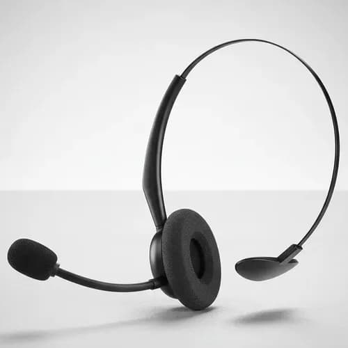 Fone Headset Call Center Intelbras CHS 55 QD com Cancelamento de Ruído