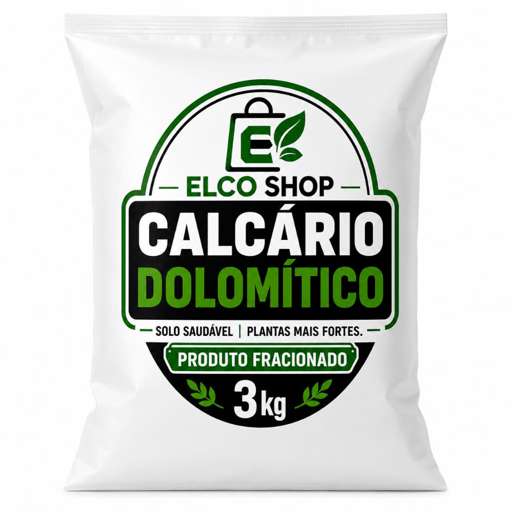 Calcário Dolomítico Puro 100% Agro Plantas Corrige Solo
