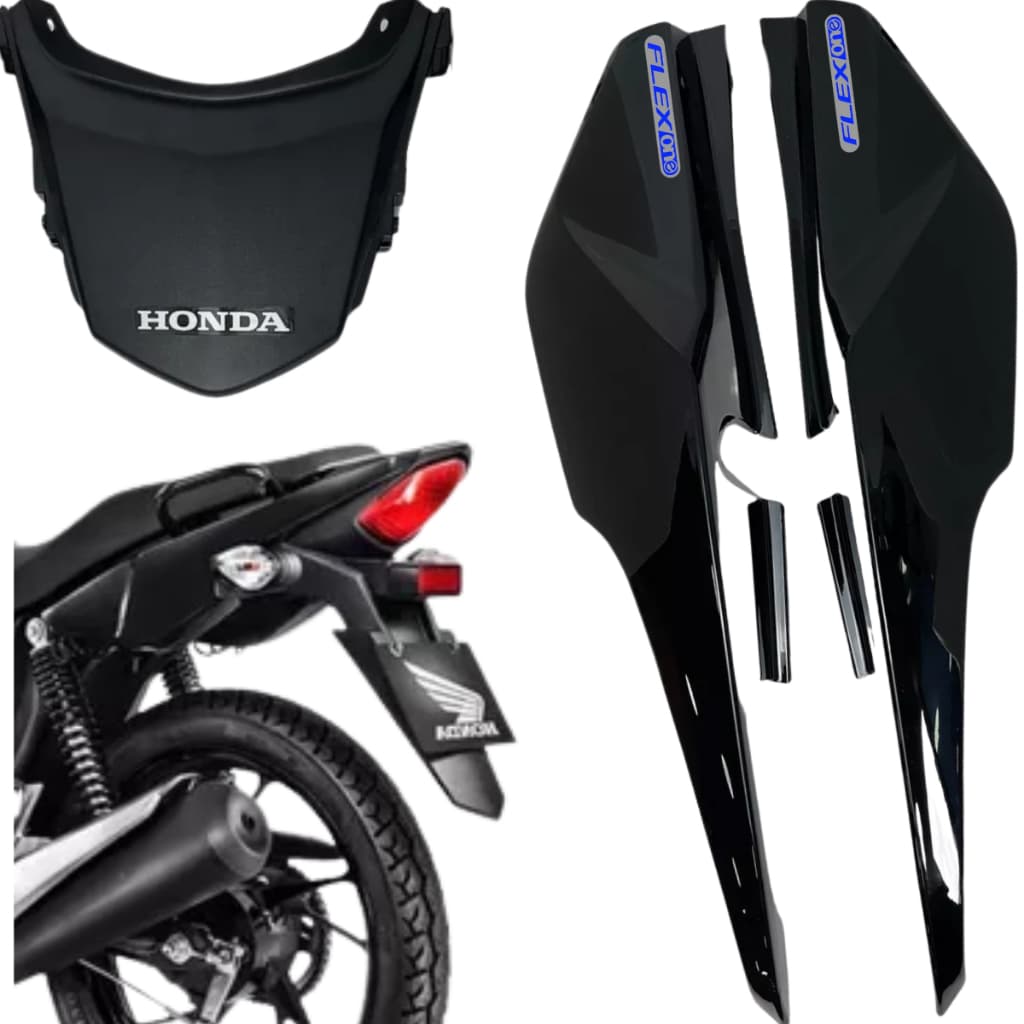 Kit Rabeta Completa Cg 160 Fan Start 150 Titan Conjunto Junção Lateral Central Traseira