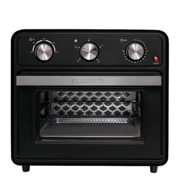 FORNO ELETRICO FOGATTI AIR FRYER 22L PRETO 127V 1360W