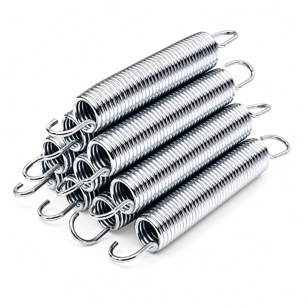 Kit 10 Molas para Cama Elástica 14cm Aço Carbono Reforçada