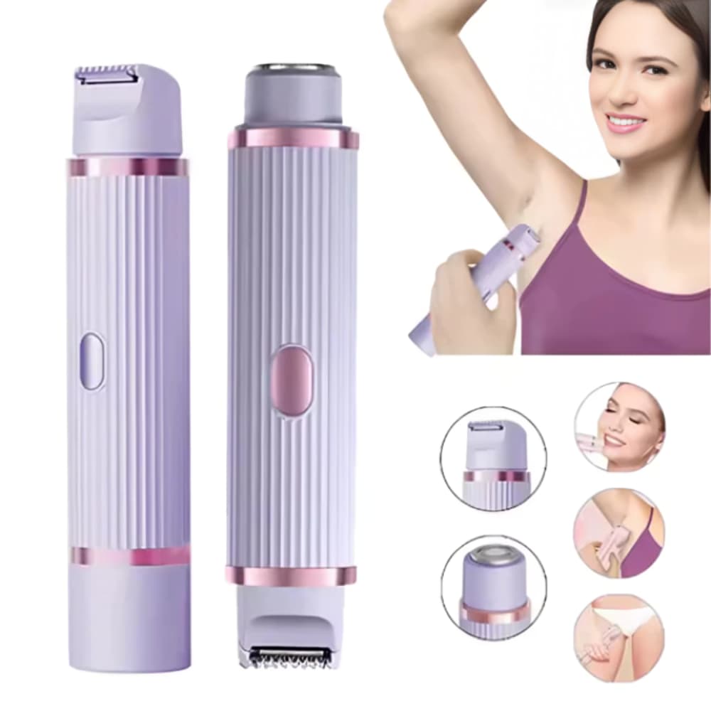Depilador Removedor De Pelos Facial e Corporal Sem fio Recarregável