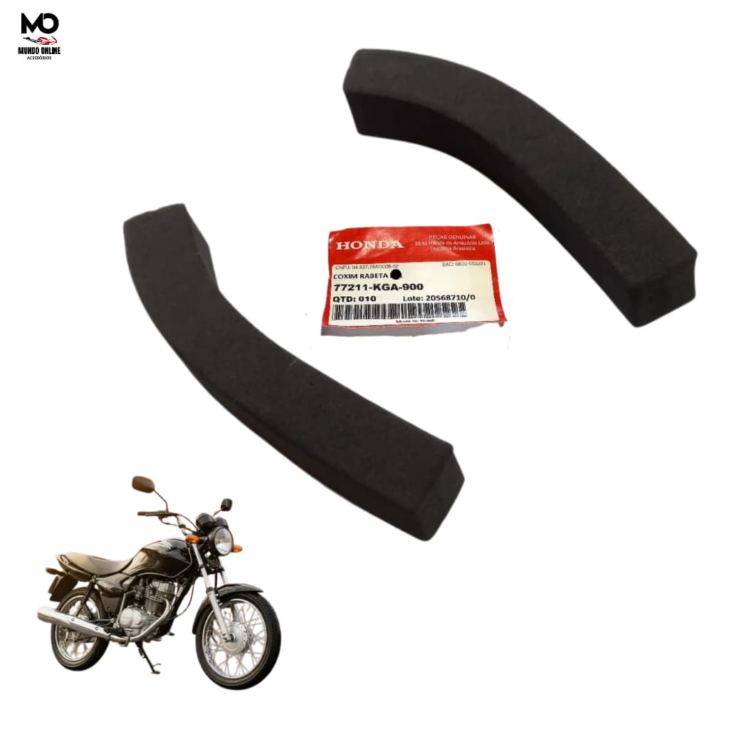 PAR COXIM RABETA AUTOCOLANTE TITAN 125-150 2000/2008 ORIGINAL HONDA
