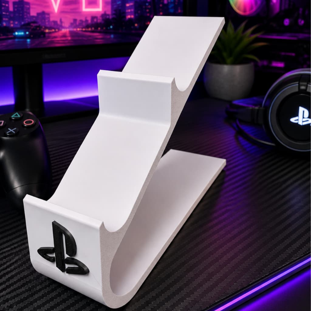 Suporte Duplo Para Controle Gamer Playstation Ps2 Ps3 Ps4 Ps5