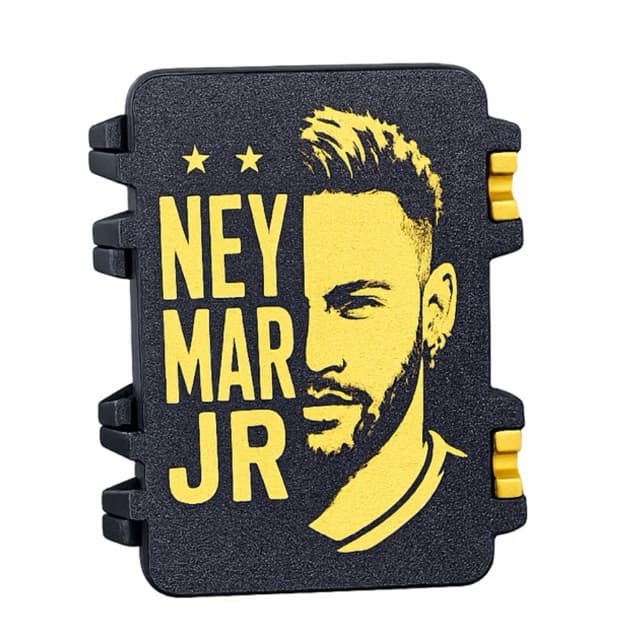 Caixa de Figurinhas Copa do Mundo Neymar Jr. Porta Figurinhas Organizador de Figurinhas
