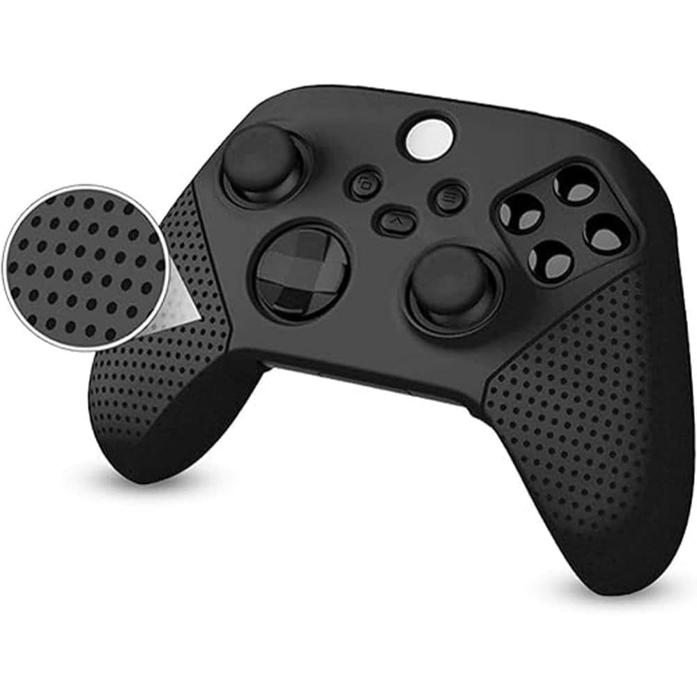Capa Case Silicone Protetor Para Controle Xbox One Xbox Series + 2 Grip