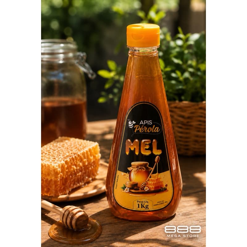 Mel Puro de abelha 100% Natural Silvestre 1Kg e 500g