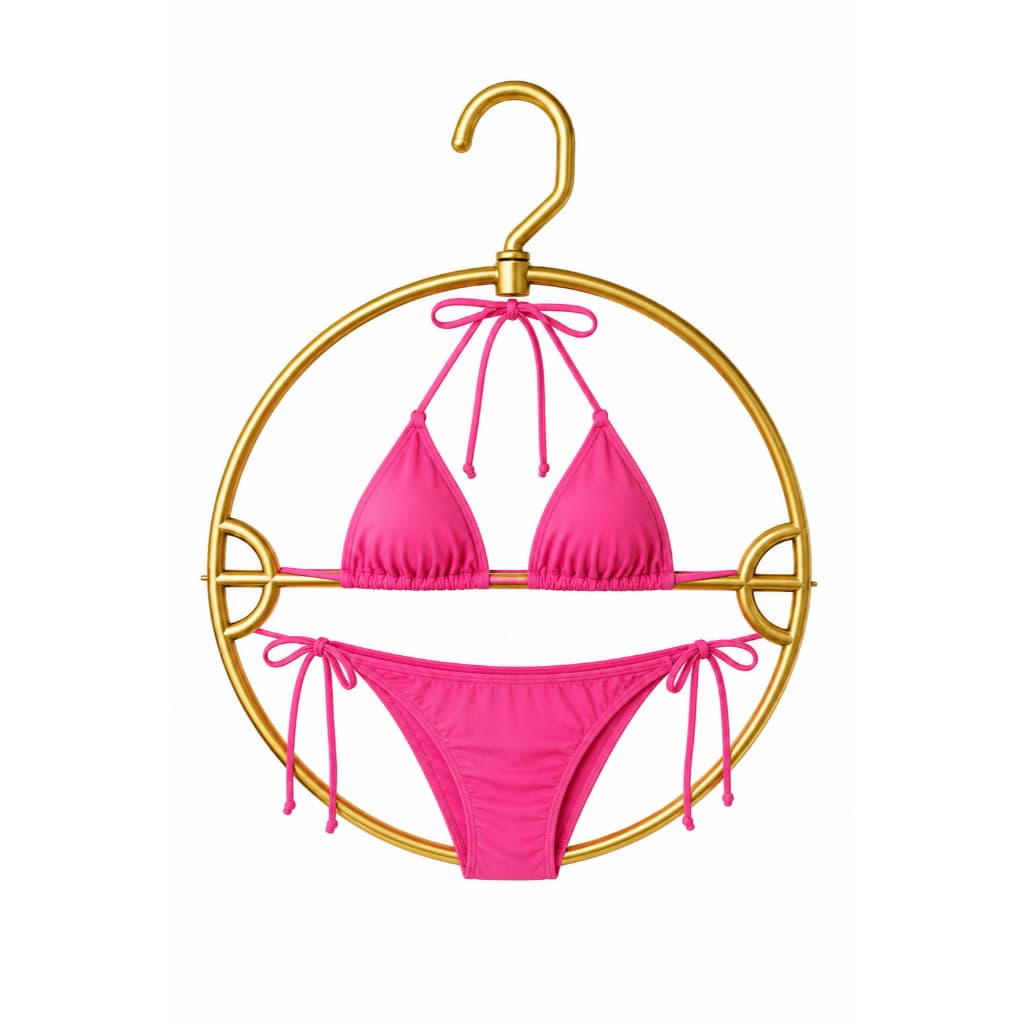 CABIDE ACRILICO REDONDO PARA ROUPA INTIMA 20 UN