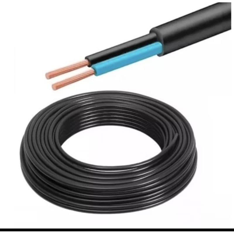 Cabo PP Flexível 2x1,0 mm² – Rolo com 100 Metros