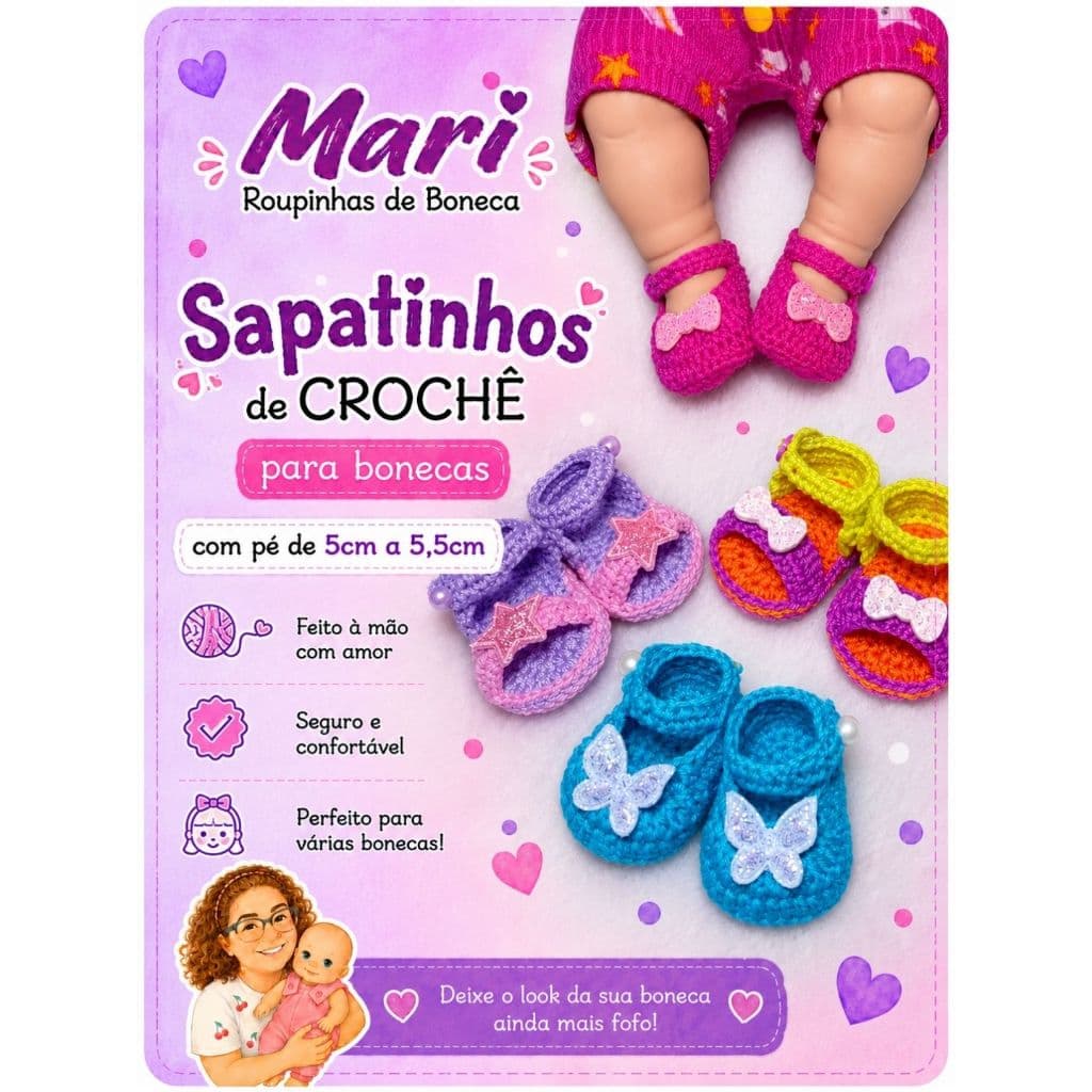 SAPATINHOS DE BONECA / SANDALIAS DE BONECA / SAPATOS DE BONECA