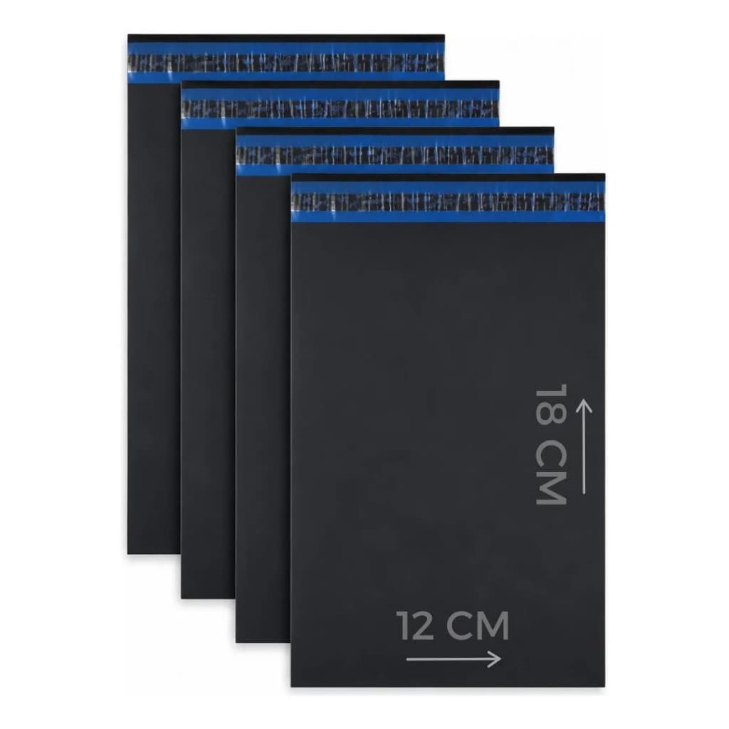 Envelope de Segurança Autoadesivo com Lacre Inviolável 12x18 kit Unidades para Envio Shopee Mercado Livre Correios
