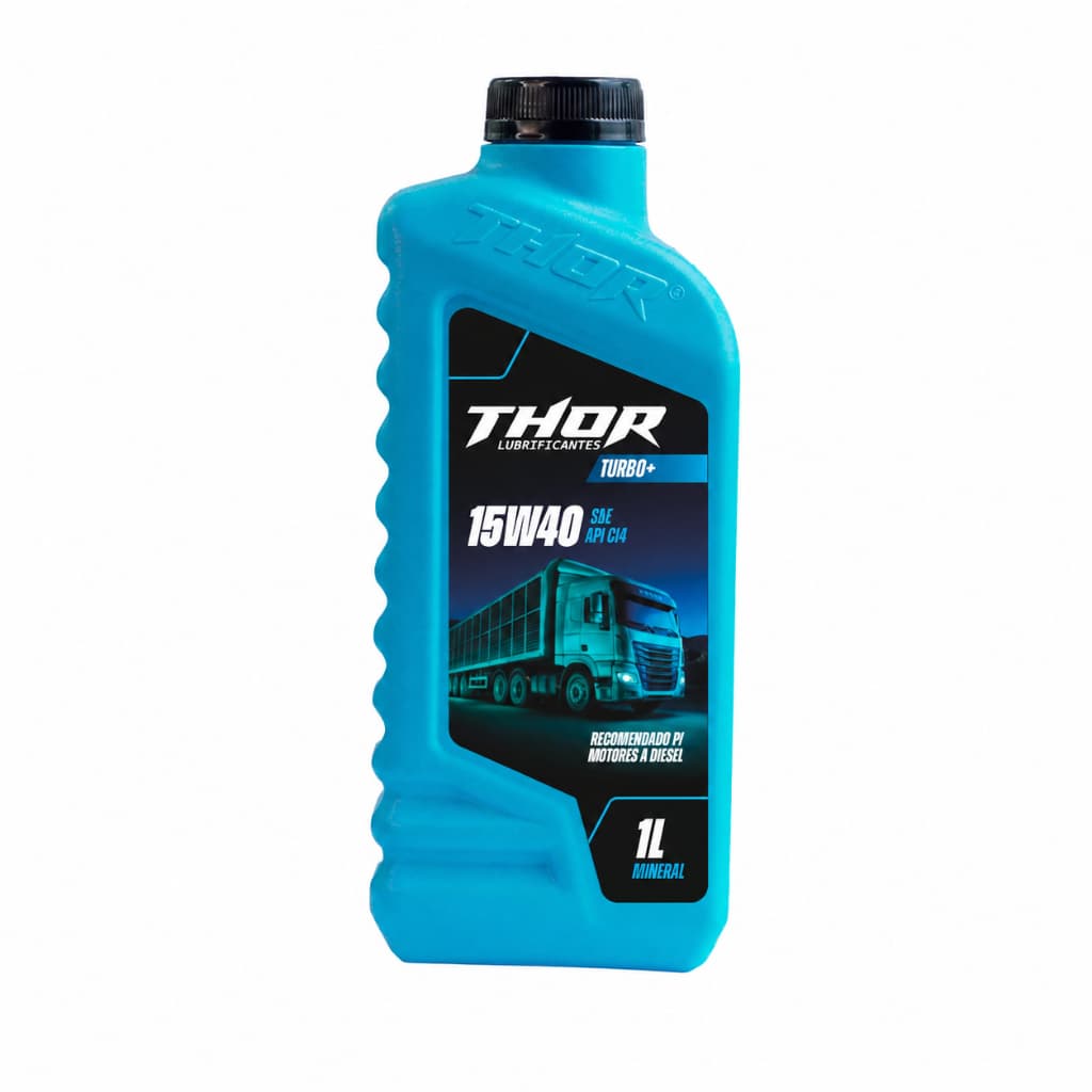 Óleo Lubrificante Thor 15W40 Turbo+ Diesel 1 Litro SAE API