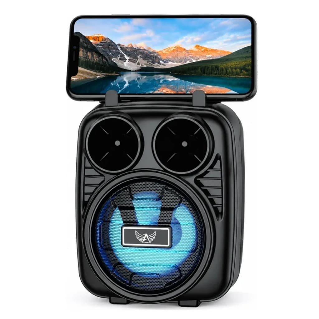 Mini Caixinha De Som Bluetooth 8w Compacta Led Potente Bass rádio FM porta celular