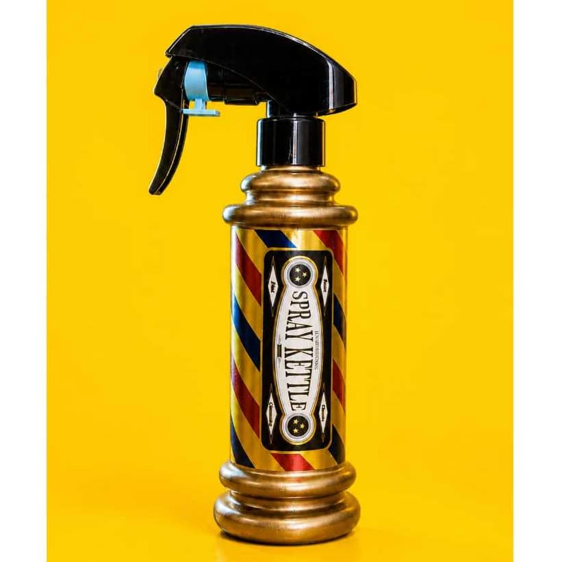 Borrifador Jato Nevoa Dourado 300ml para barbeiro
