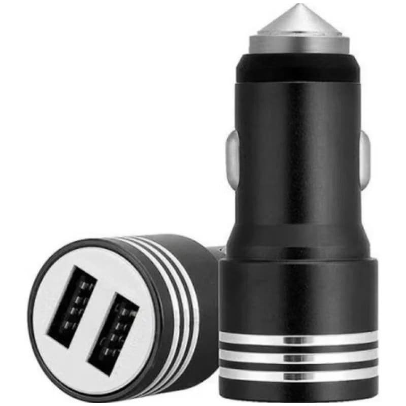 Fonte Veicular 2 USB Carregador Celular Veicular Carro Fonte 2 Usb - Turbo Rápido