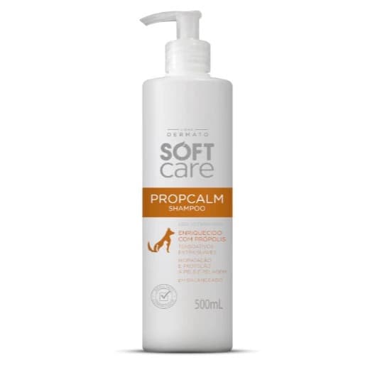 Propcalm Shampoo Soft Care 500ml | Shampoo Dermatológico para Cães e Gatos