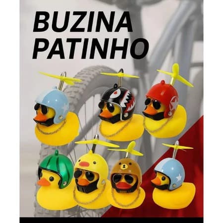 PROMOÇÃO ATACADO Kit 25 Patinhos Buzina JACK DA ZUEIRA com Capacete e Hélice – Modelos Variados