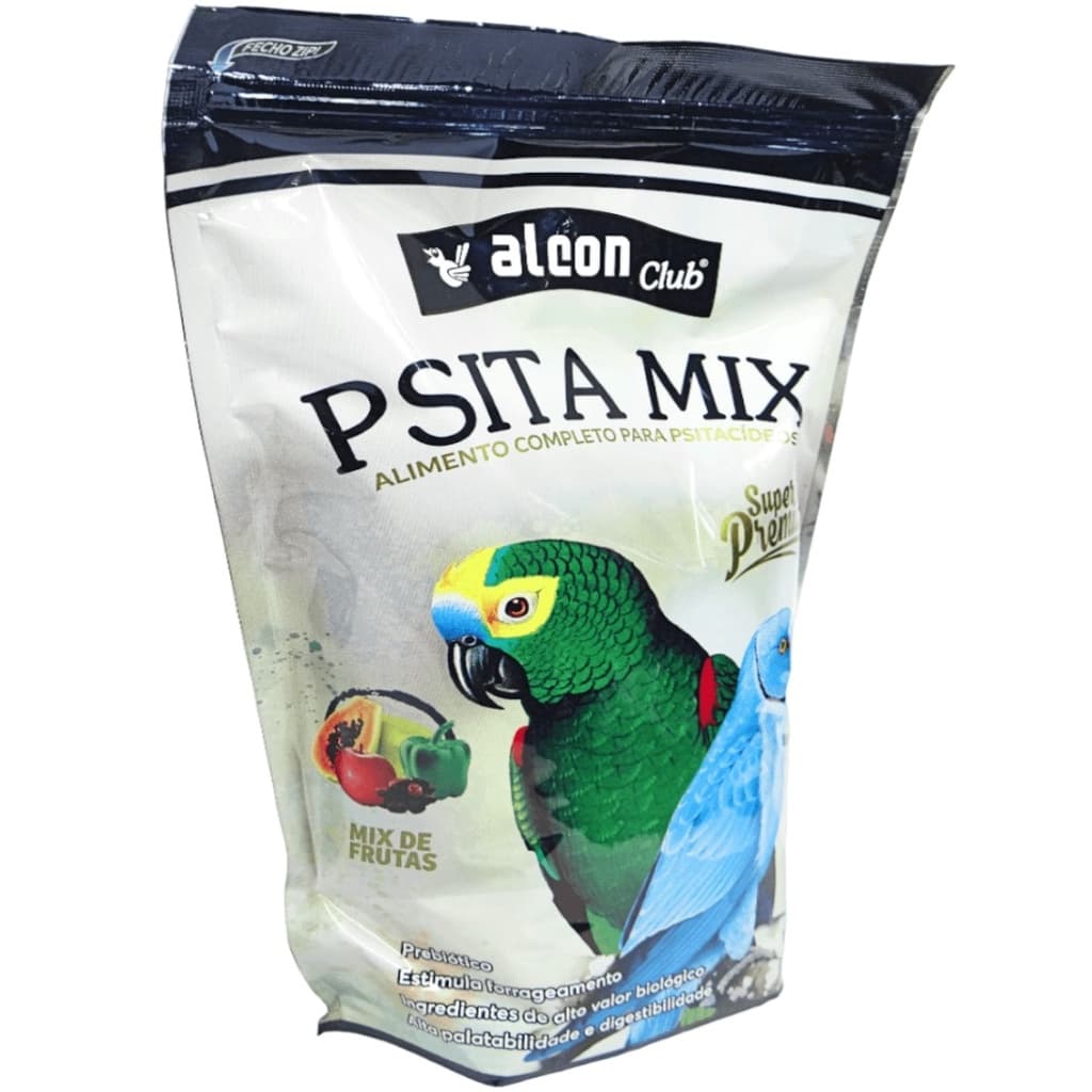 Alcon Club Psita Mix 550g Super Premium Kit Com 4 Para Psitacídeos