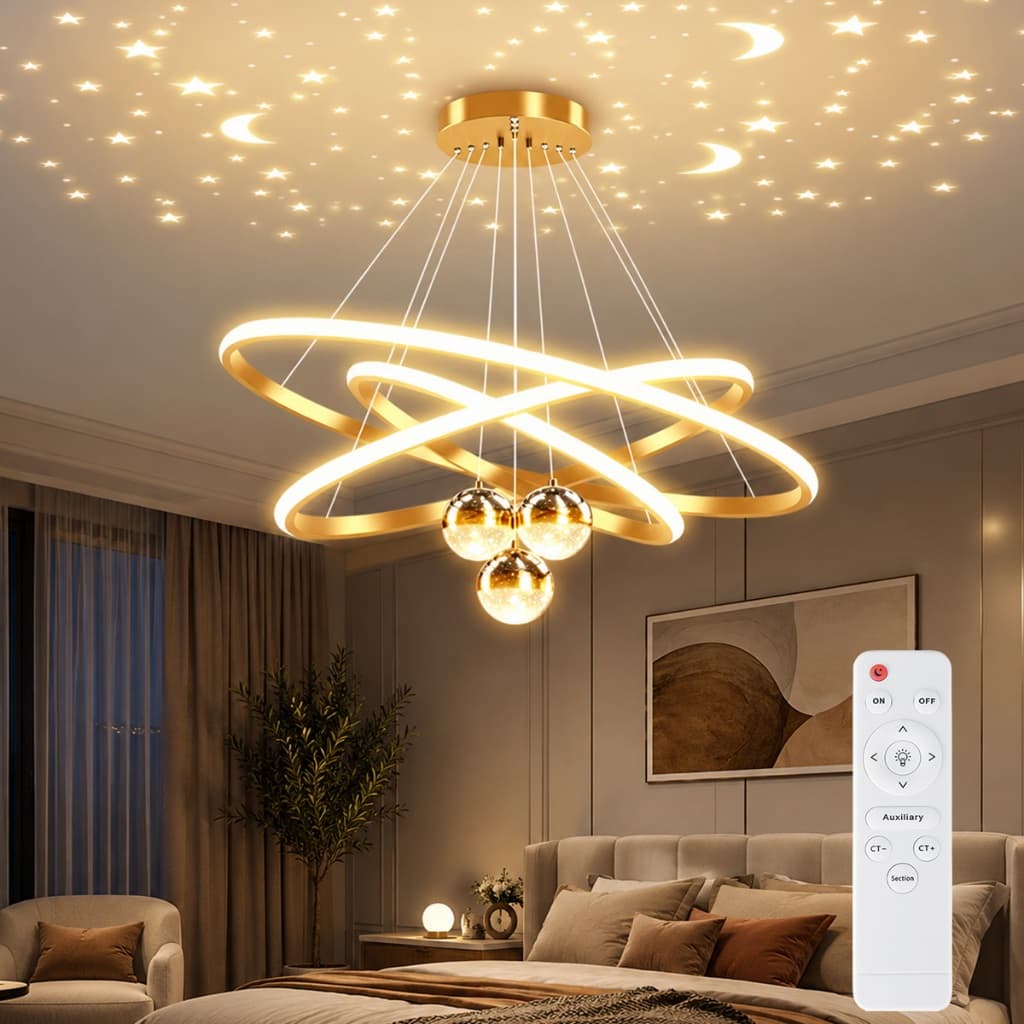 110V-220V 3 Cores Em 1 Luz Sala De Estar Lustre Cozinha Led Lâmpada Do Teto Nordic Moderno Decoração