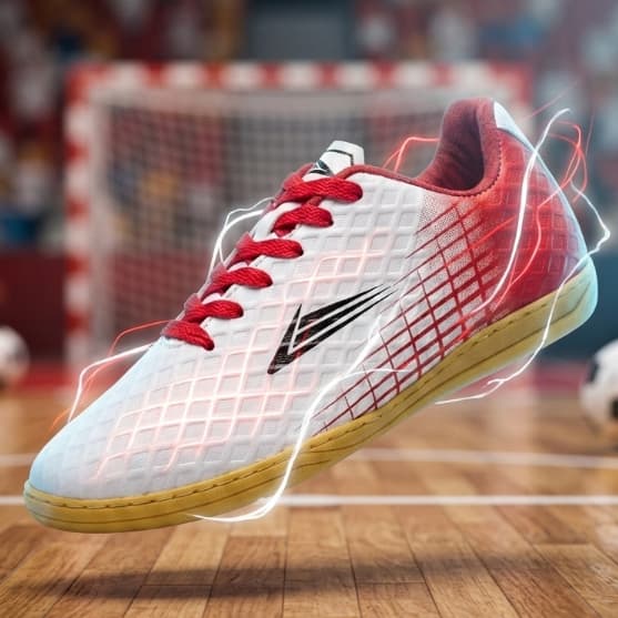 Tênis de Futsal Fillon Futebol de Salão Masculino Antiderrapante Confortável