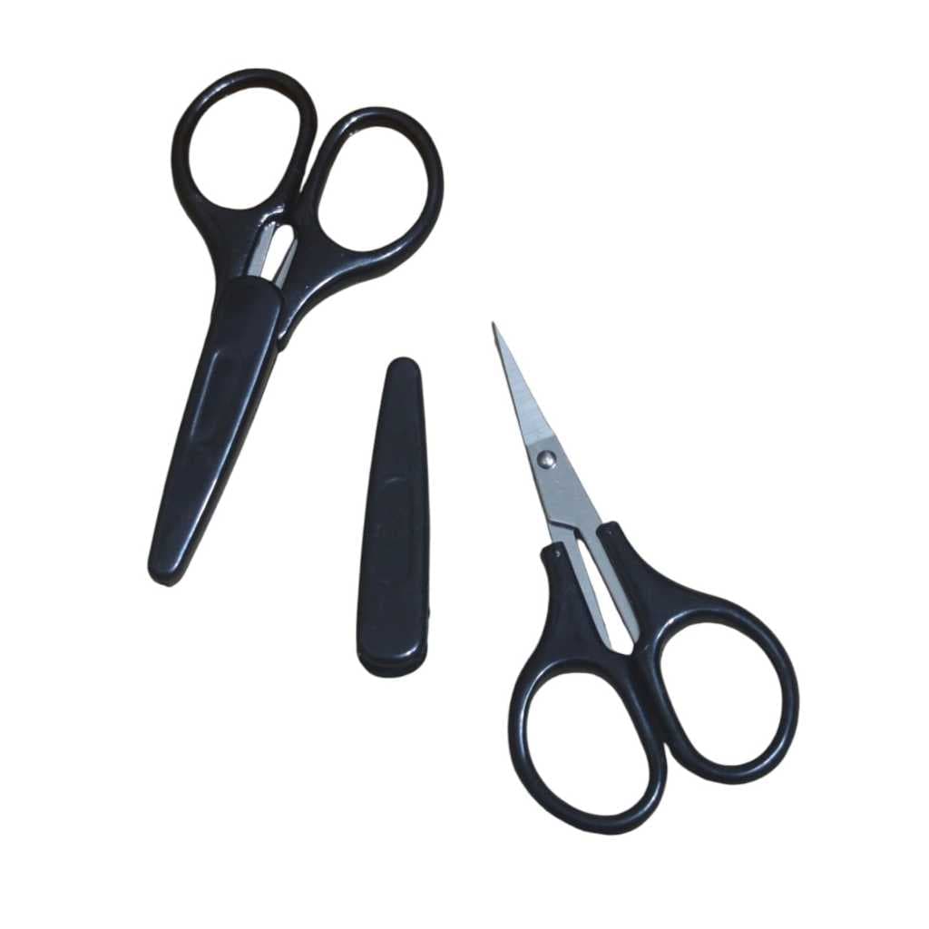 Tesoura de Artesanato Multi Uso c/ Capinha Preta 1un