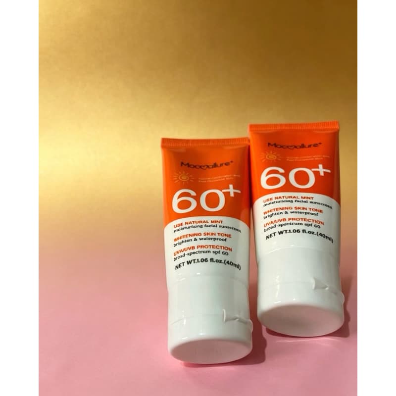 Protetor Solar Facial Mocallure FPS 60 - 40ml
