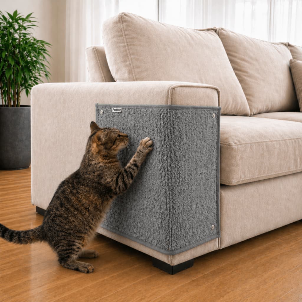 Arranhador Carpete 70x50cm para Gato Protetor Canto Sofá Cama - Petliz