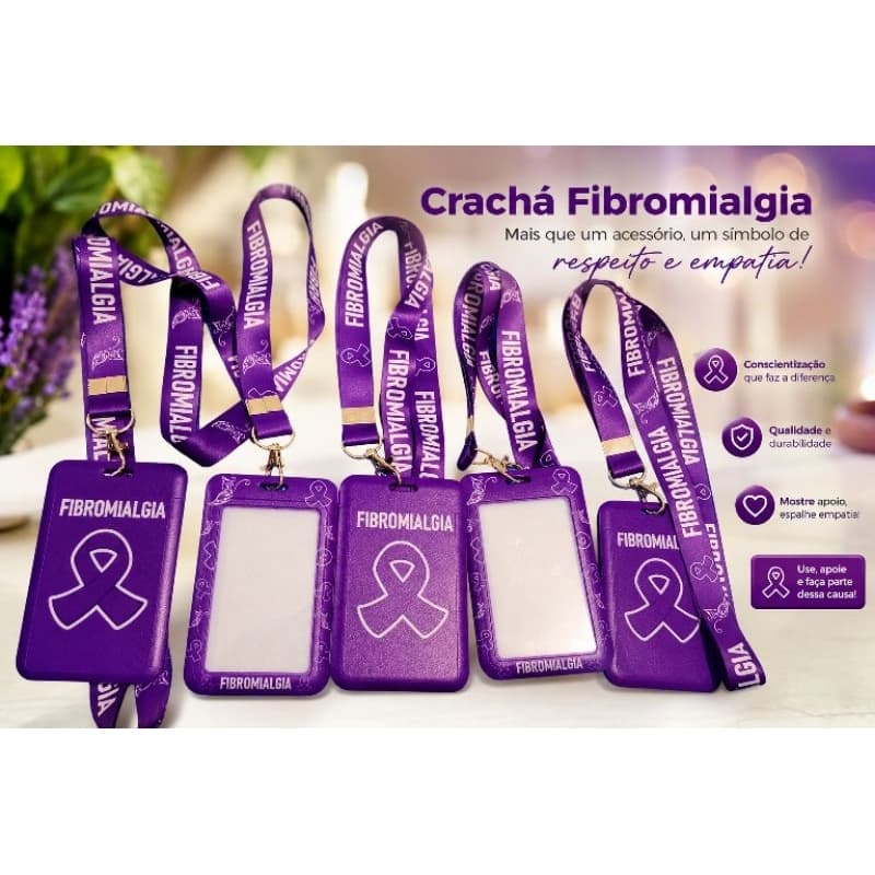 Porta crachá Fibromialgia