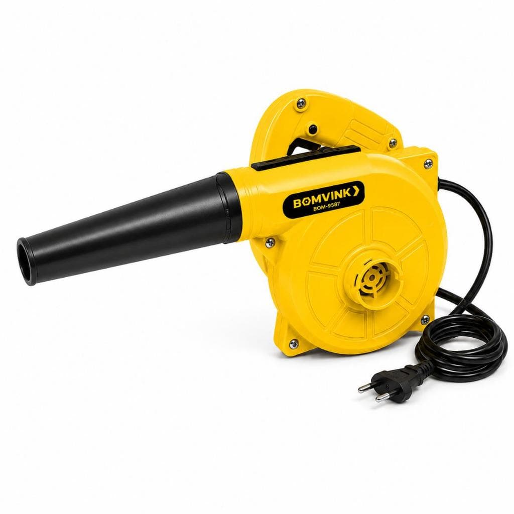 Soprador e Aspirador Elétrico Bomvink 700W 110V 13600RPM 2 em 1 para Limpeza de Computadores, Carros e Oficinas